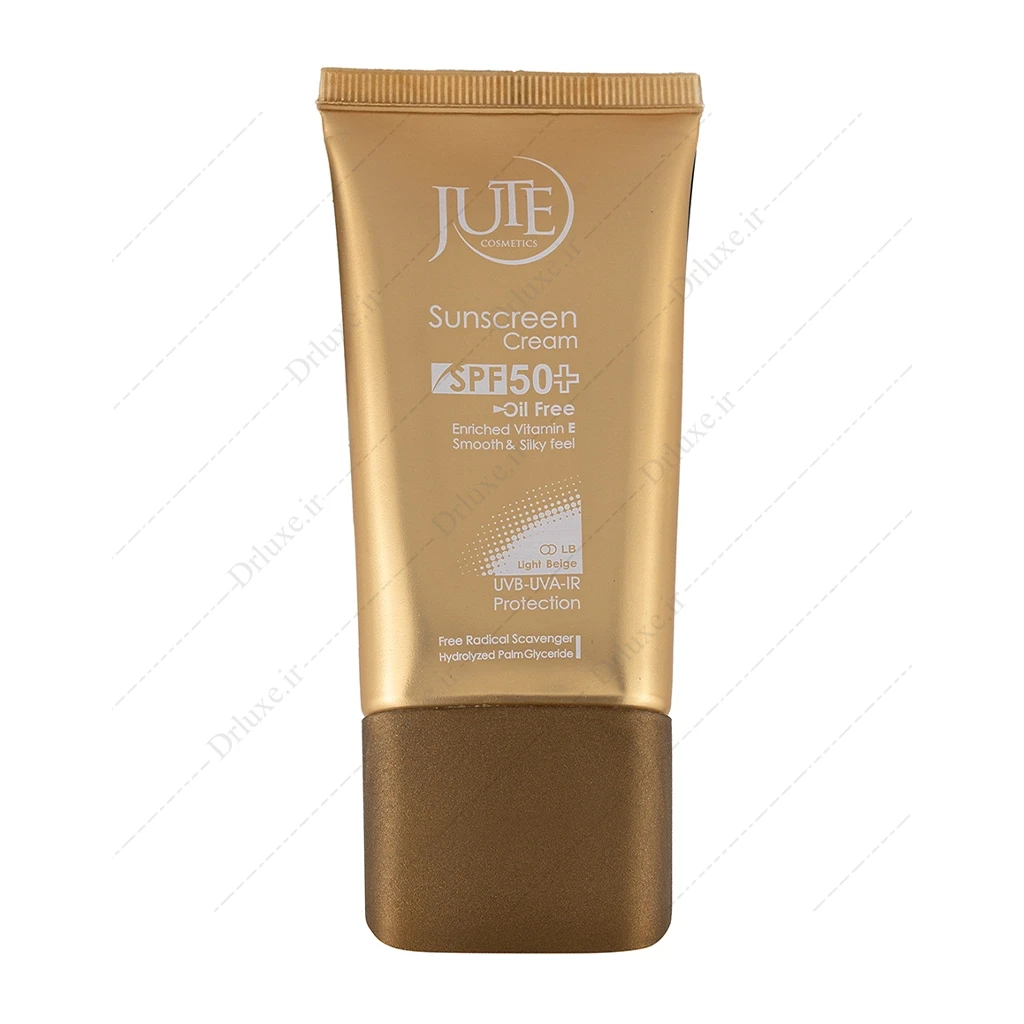 کرم ضد آفتاب SPF50 بژ روشن پوست چرب ژوت 40 میلی‌لیتر